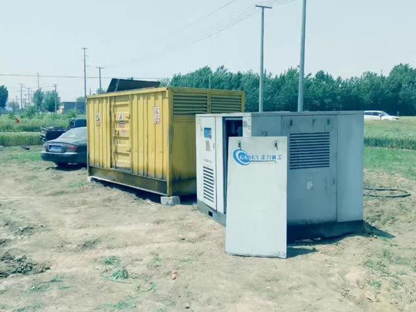 泰安发电机出租应用案例