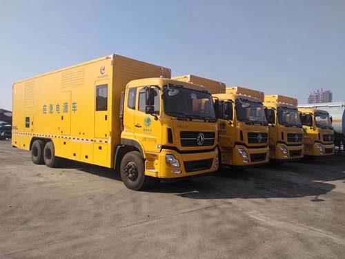 淄博发电机出租案例