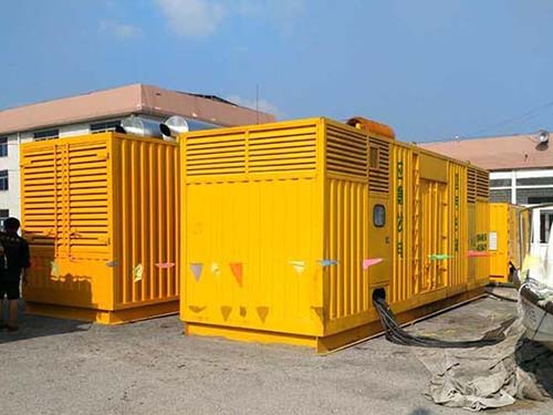 鹤壁发电机租赁案例